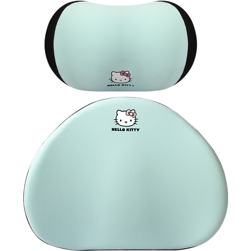 Kitty汽车头枕护颈枕车用靠枕车载座椅头枕冬季可爱女生车枕头