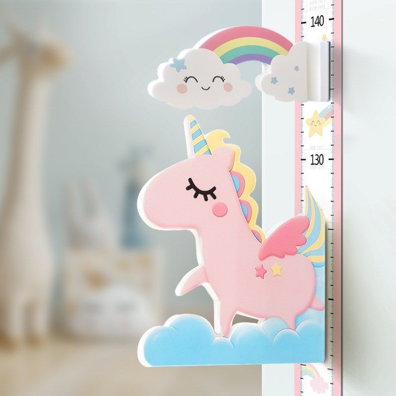身高尺墙磁吸立体量身高纸儿童房间女宝宝卡通精准测量仪记录,家居饰品,身高贴,淘宝优惠券,粉丝福利购,淘宝优惠卷