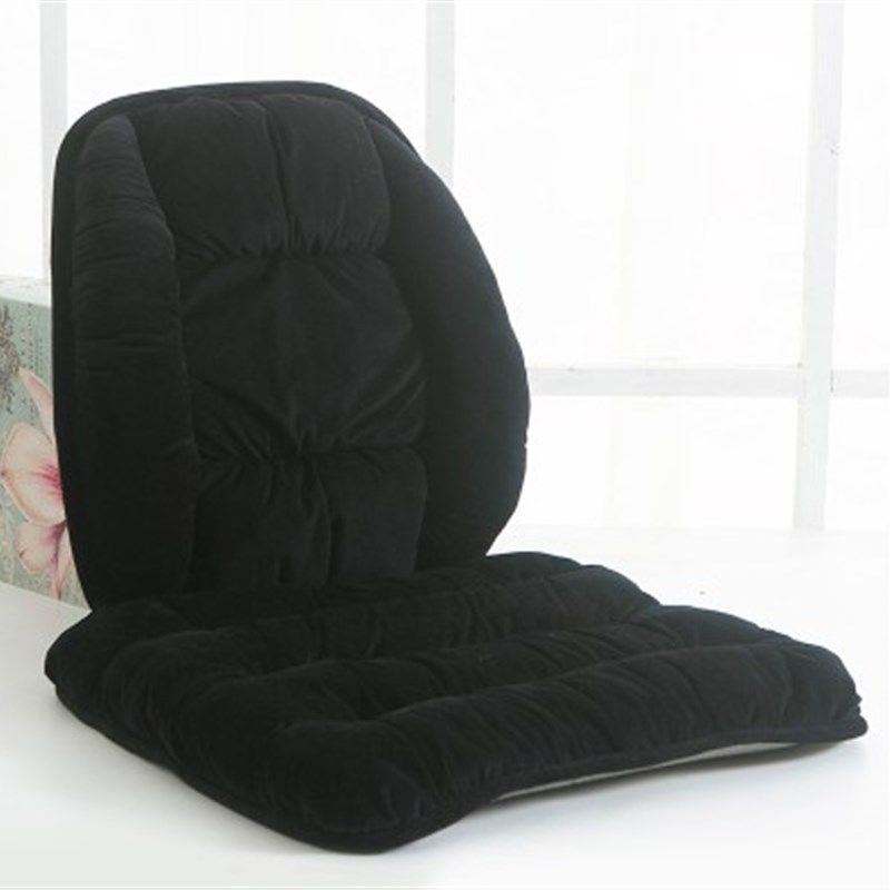 坐垫靠背一体宿舍椅子座椅护腰椅冬季毛绒屁垫靠垫办公室久坐座垫,居家布艺,椅垫,淘宝优惠券,粉丝福利购,淘宝优惠卷