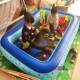 儿童钓鱼池沙滩池池决明子池加厚充气沙池游泳戏水海洋球池