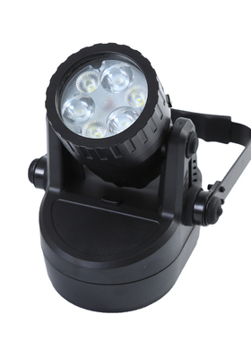 JIW轻便式强光灯检修抢修磁吸聚泛光 便携式防爆探照灯