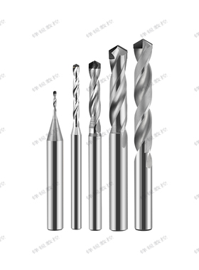 PCD钻头金刚石加工石墨碳钨钢毛坯碳纤维专用宝石麻花钻非标定制