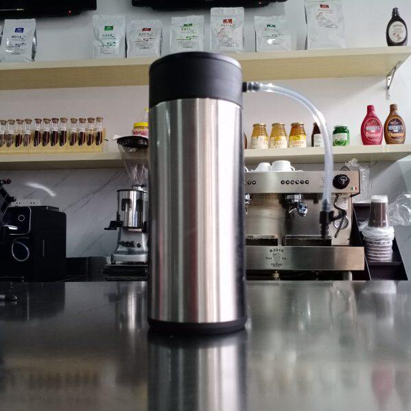 包邮路玛rooma咖啡机不锈钢奶泡杯/奶罐/奶缸 配件500ml 双层真空