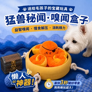 猛兽秘闻嗅闻藏食盒兔子小桃丰容益智慢食宠物玩具狗狗礼物