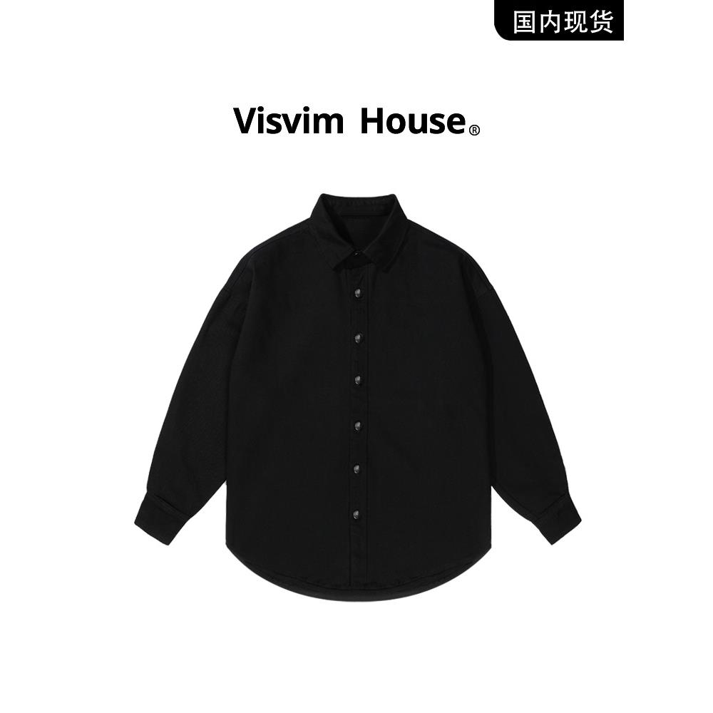 【品牌折扣专区】VISVIM WINGS春秋新款休闲牛仔衬衫外套男女同款
