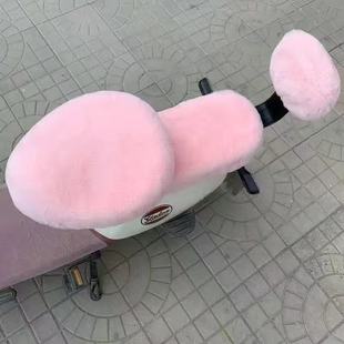 电动车坐垫套冬季加绒加厚保暖摩托车座套电瓶车坐垫通用新款坐套