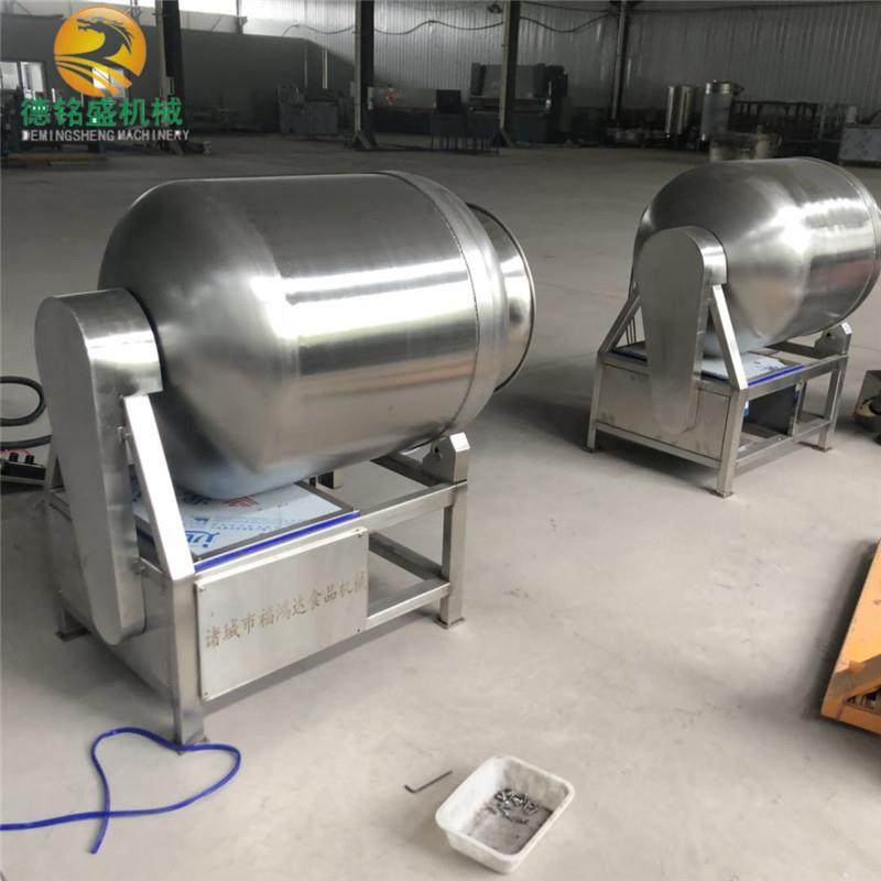 出售304不锈钢鸡胸肉腌制设备鸭脖鸡翅滚揉机鸡柳条滚揉机