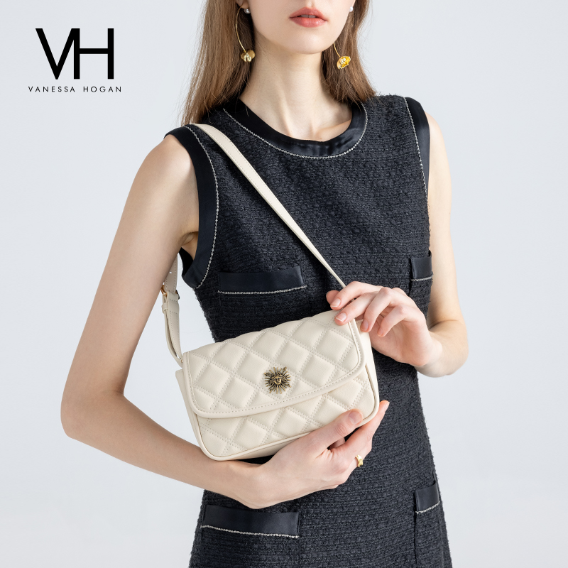 VH女包茵然系列姆士软包菱格包