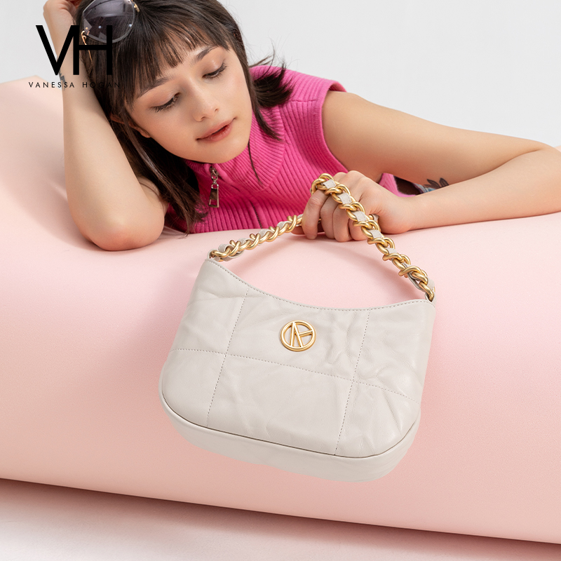 VH女包嬉皮小包夏季新款百搭通勤单肩包小众高级感优雅腋下小包包