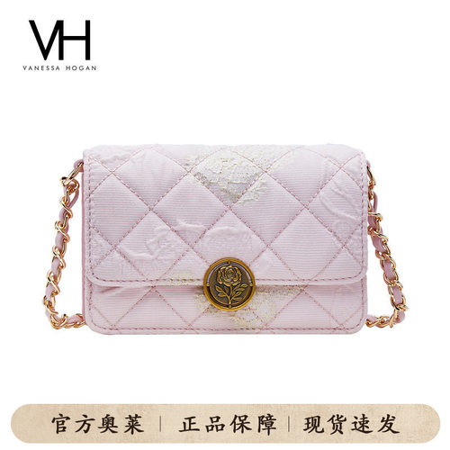 VH女包糖果小方包定制面料斜挎包