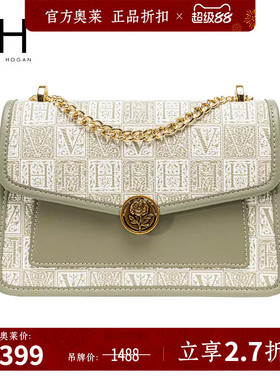 VH女包西洛方包山茶花复古老花链条斜挎包百搭高级感小方包单肩包