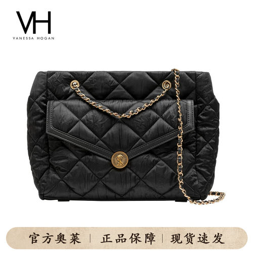 VH女包高级羽绒包丝绵单肩斜挎包