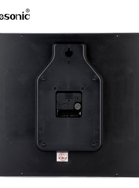 LONI天王星客厅静音挂钟现代办公室挂表方形大字石英钟