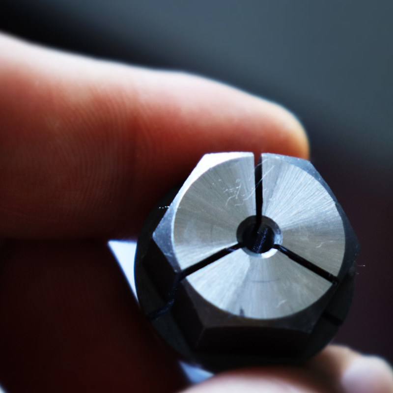 多轴攻丝机夹头CT5锁嘴MU钻牀钻夹头自动倒角攻牙机螺丝攻夹头