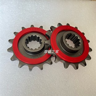 适用珠峰凯越F 挂胶5齿小飞 5静音小链轮牙盘齿轮改装