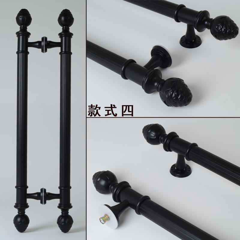 仿古玻璃门拉手古铜大门拉手木门把手拉手不锈钢把手欧式有框门