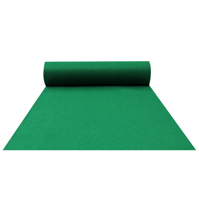 绿色地毯婚庆 婚礼布置舞台开业草绿地毯庆典t台一次性地毯 绿色