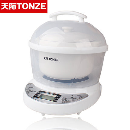 天际 微电脑电炖盅隔水炖电白瓷迷你煮粥