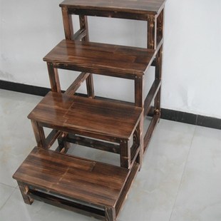 酒店多用途阶梯凳装装卸梯架子四三层步内阁家里踏台柜式步落地