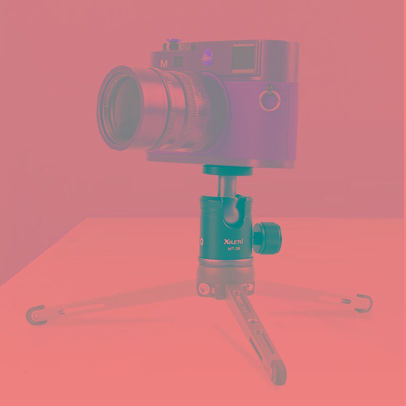 喜乐途 迷你球形云台 手单反相微单 独脚架三脚架