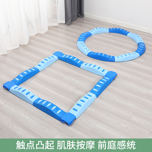 感统训练器材幼儿园触觉平衡板儿童家用独木桥平衡木室内前庭