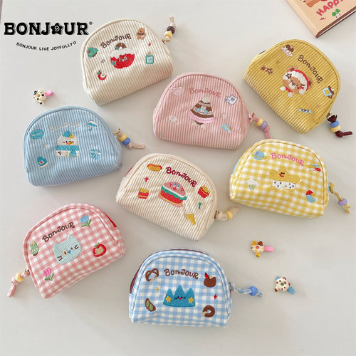BONJOUR定制女生零钱包手拿包