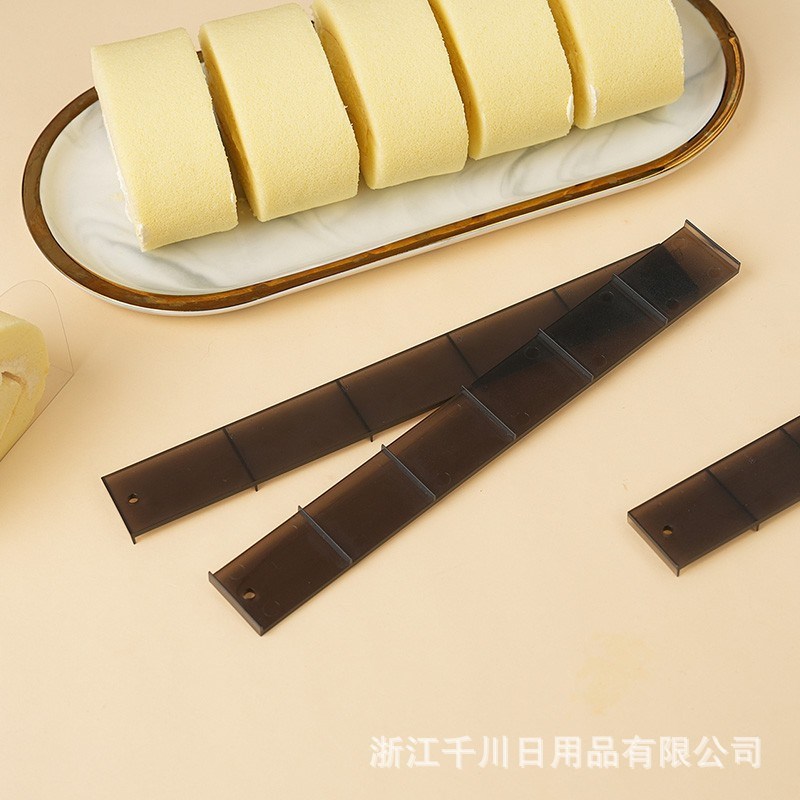 切蛋糕卷刻度尺切片器切r割神器均匀分割模具辅助工具烘焙尺厨房