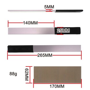 26h5 跨境货源 25mm铝砂纸棒手推打磨抛光工具砂纸架配合砂纸抛光