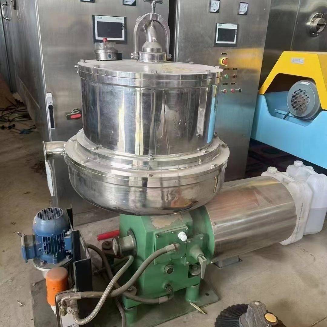 新到3台二十年DHZ470碟式分离机2台PTSX40碟式分离机固液离心机