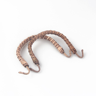 竹子提梁壶提手茶具配件陶瓷壶玻璃煮茶壶竹根把手日式茶叶壶手柄