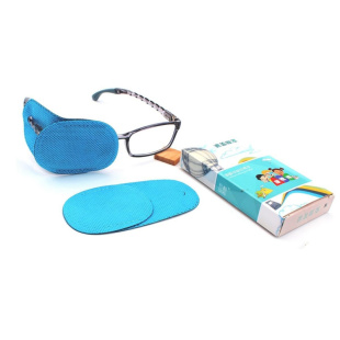 儿童全遮盖弱视遮盖反转拍眼罩视力单眼弱势无纺布通用款单眼罩