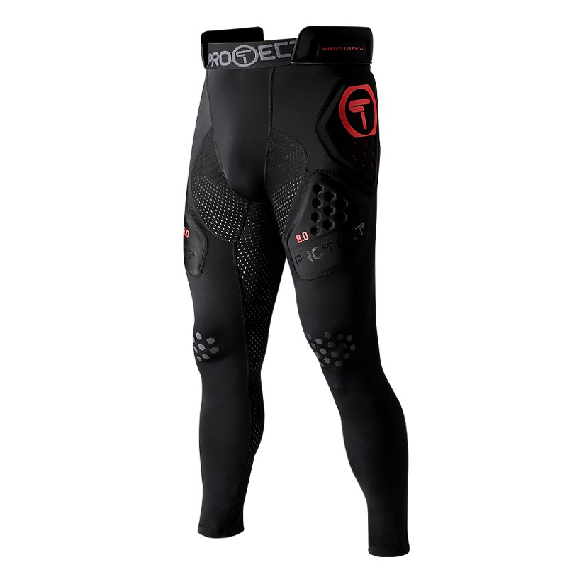 t牌越野摩托车骑行装q备护臀裤短裤长款速干衣吸汗滑雪林道速降男