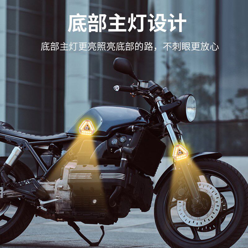 汽车防追尾e爆闪灯充电式免接线电动摩托货车强光警示刹车尾灯磁