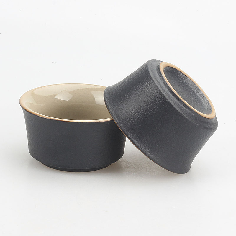 亏本处理黑陶小茶杯30ml品茗杯功夫茶杯子N主人杯茶碗中式复古陶