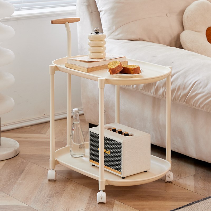 置物架多层小推车简约客厅收纳储物置物架厨房卫S生间落地式多功
