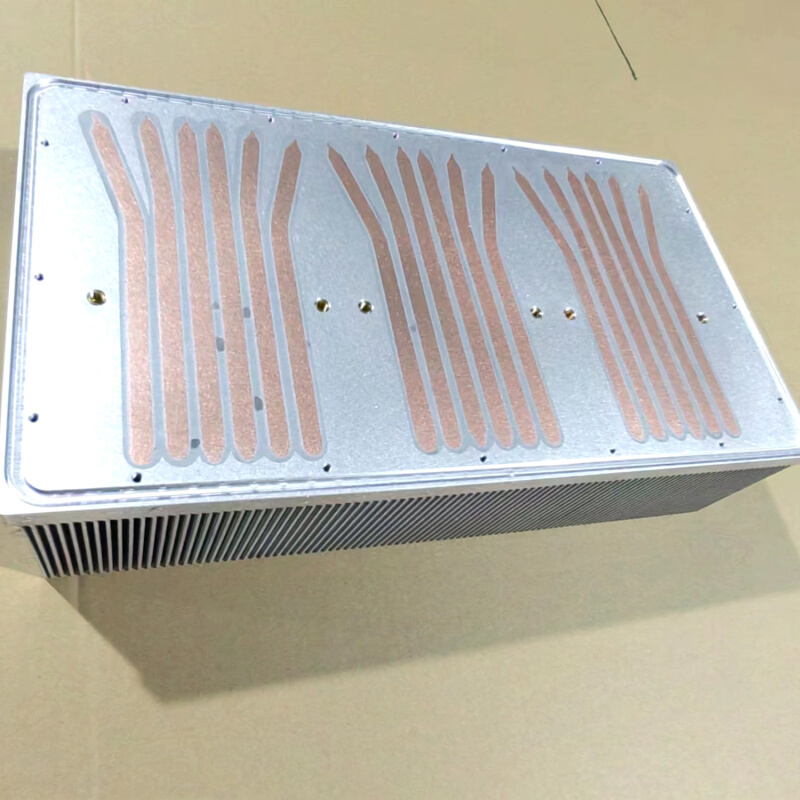 储能设备铲齿散热器东莞舞台灯LED灯大功率热管厂家高精度