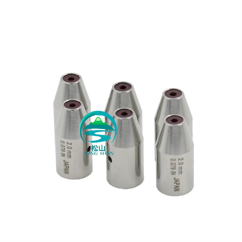穿孔机导向器金马宝玛鑫赢1r2*25打孔机配件红宝石眼模膜0.15-3.0