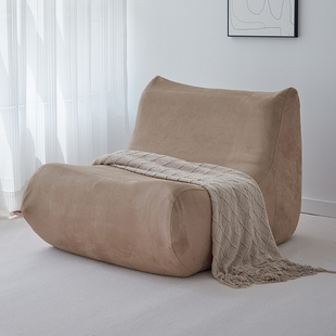 电动多功能毛毛虫沙发套 网红懒人椅套罩 简约现代旋转单人躺椅套