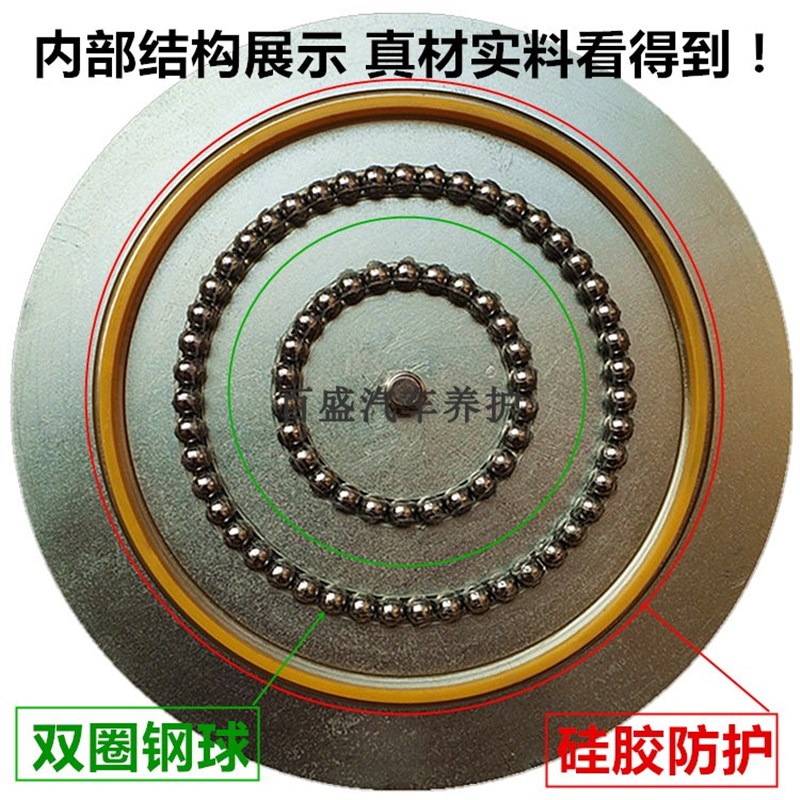 教练车专用台教转盘学员不启动车子练习打方M向保护轴承不磨损轮