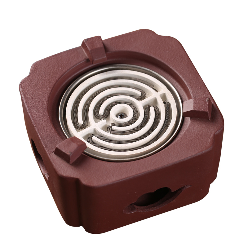 陶土电热丝煮茶炉砂铫烧水煮茶壶干焦奶罐K罐壶静音四方小型家用