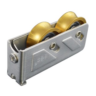 铝合金门窗80型宽轨滑轮789型铜A轮888型双轨轮2008型老式窗滑轮