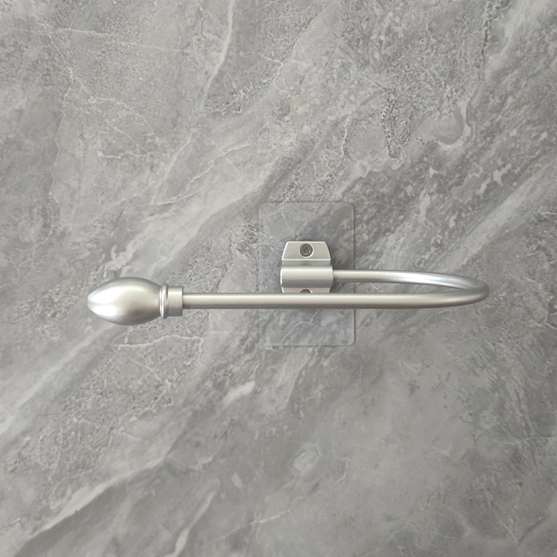 简约U形折叠窗帘墙钩挂钩免打孔收纳壁钩固定器大号金.属门帘卡扣