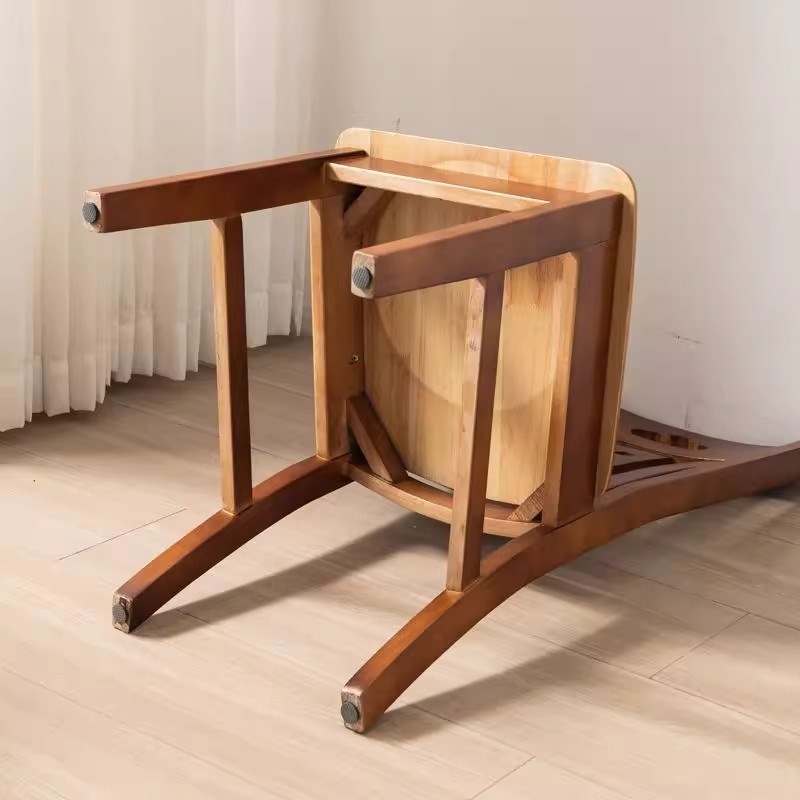 实木椅子靠背椅餐椅家用简约现代整装凳子中式酒店饭店餐厅餐桌椅