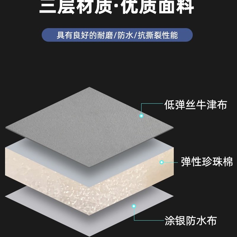 办公室午休折叠垫子睡觉睡垫单人便携打地铺户外家用防潮午睡地垫