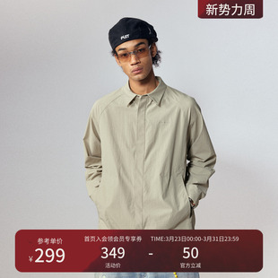 男 衬衫 瞬时山野Monterest户外吸湿速干宽松休闲感经典 翻领长袖