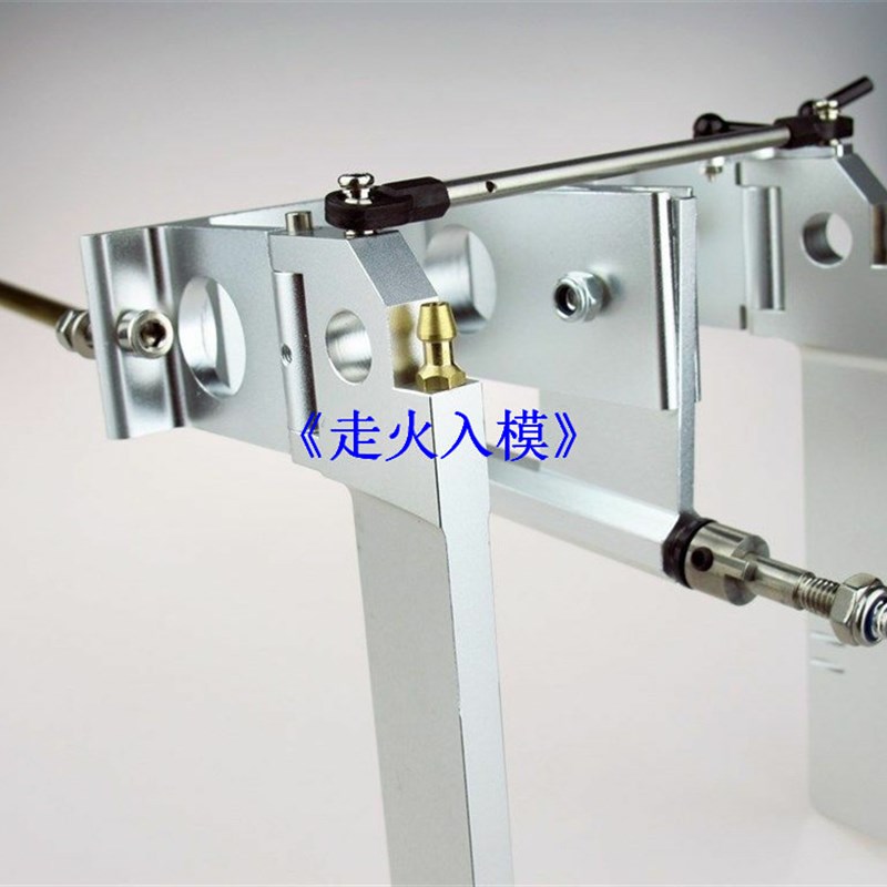 6.35mcm双吸水汽油船双吸水方向舵 游艇方向舵+ 6.35mm软轴