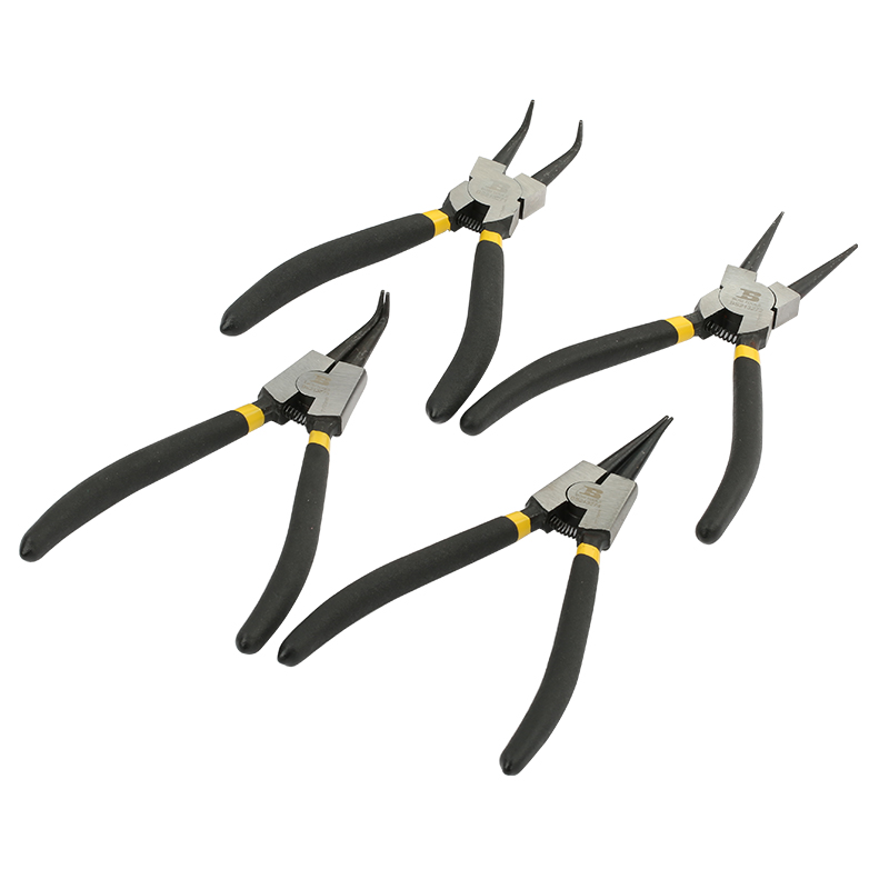 波斯 7寸卡簧h钳子内卡钳外卡黄钳卡环钳子挡圈钳卡黄钳弹簧钳内