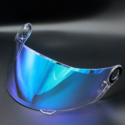 适用ls2全ff358/300/396z头盔镜片mhr48防晒通用炫彩挡风面罩防雾