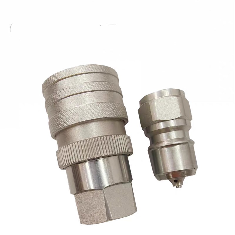 希恩525带泄压阀快速接头 中联环卫C车快接头 互换恩多奇快插TEMA