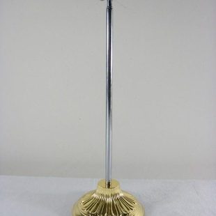 佛具用品文化装饰经幡杆幡架旗杆旗座 可伸缩不锈钢支架60CM